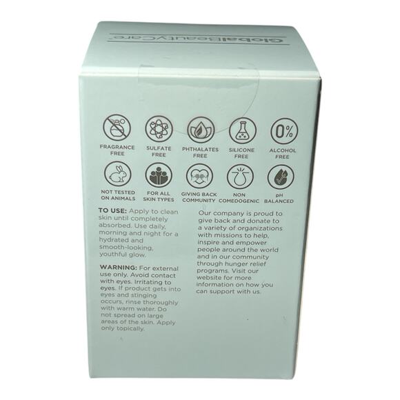 Global Beauty Care Smooth & Lift Collagen Skin Cream w/ Hyaluronic Acid NEW 1.7 - Picture 3 of 4